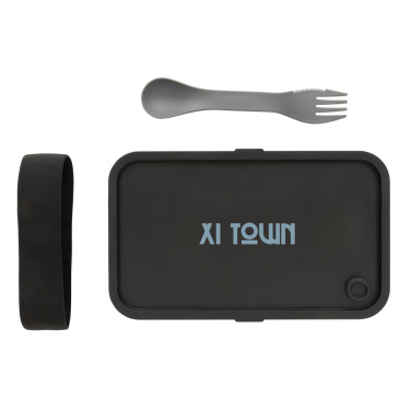 Logotrade corporate gifts photo of: GRS recycled PP lunch box with spork