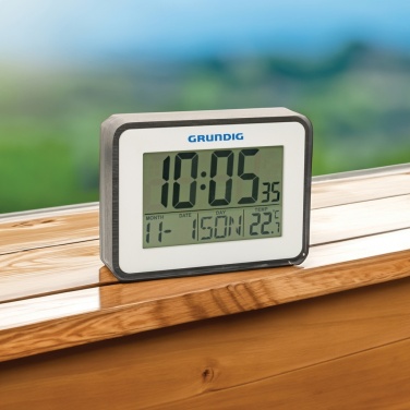 Logotrade advertising products photo of: Grundig weatherstation alarm and calendar