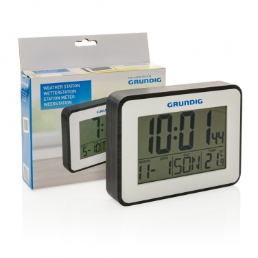 Logotrade advertising product picture of: Grundig weatherstation alarm and calendar