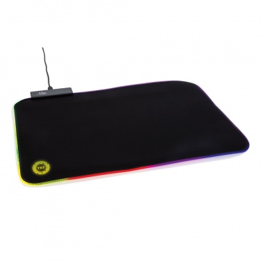 Logo trade business gift photo of: RGB gaming mousepad