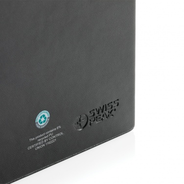 Logotrade advertising products photo of: Swiss Peak RCS recycled PU Desk organiser
