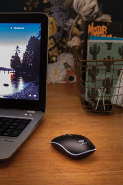 Logo trade promotional merchandise picture of: Light up logo wireless mouse