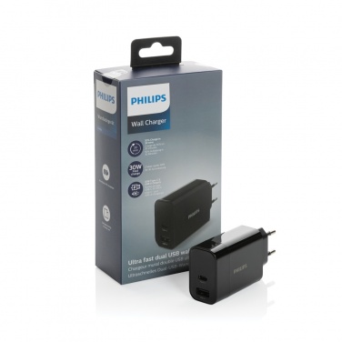 Logo trade promotional items image of: Philips ultra fast PD wall charger