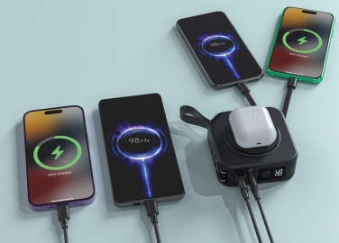 Logotrade promotional merchandise image of: Urban Vitamin Saratoga 5 in 1 universal charger