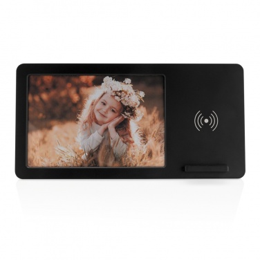 Logotrade promotional giveaway image of: 5W Wireless charger and photo frame