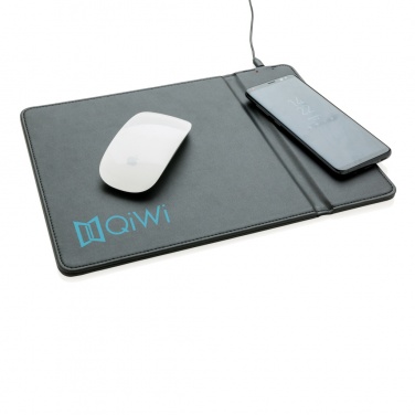 Logo trade business gift photo of: Mousepad with 5W wireless charging