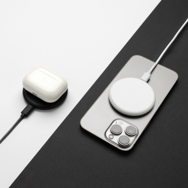 Logotrade advertising product picture of: Magnapad 15W RCS rplastic magnetic 3 in 1 charging pad
