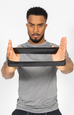 Logo trade corporate gifts picture of: 4pc elastic fitness bands in pouch