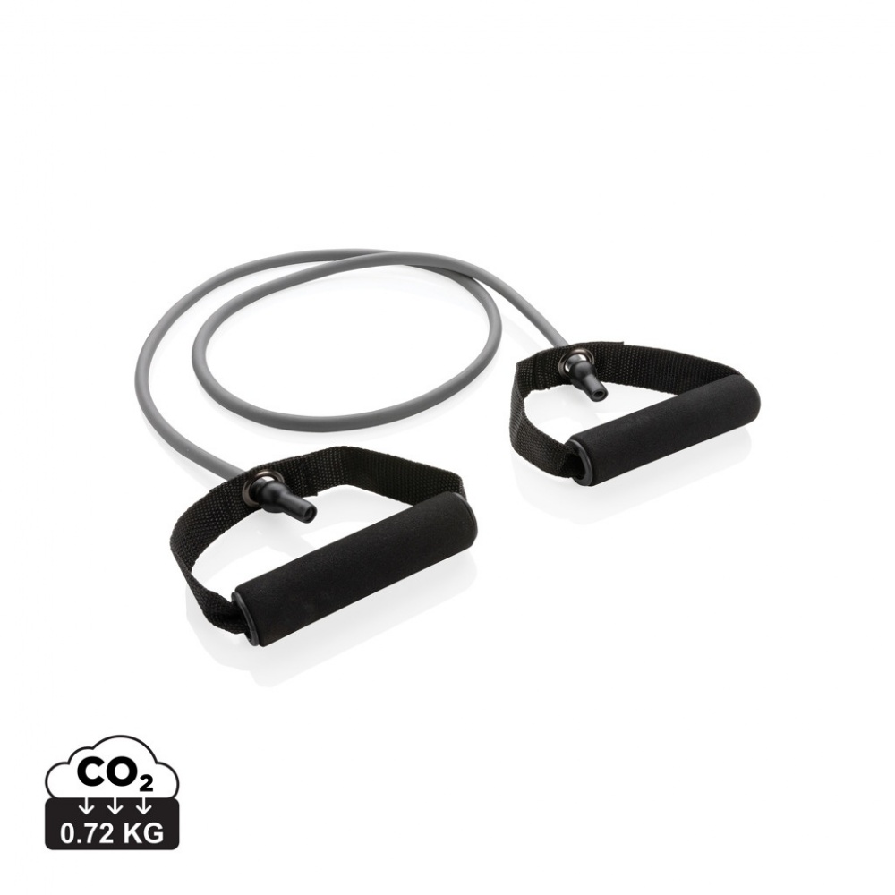 Logo trade promotional giveaways image of: Fitness heavy resistance tube in pouch