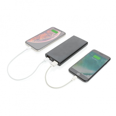 Logo trade promotional merchandise photo of: Aluminium 18W 10.000 mAh PD Powerbank