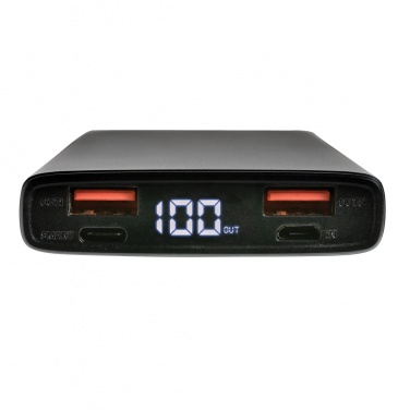 Logotrade promotional item picture of: Aluminium 18W 10.000 mAh PD Powerbank