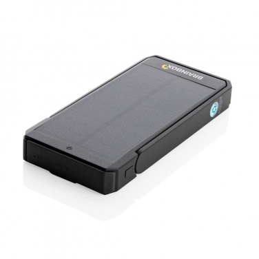 Logotrade promotional giveaway image of: Skywave RCS recycled plastic solar powerbank 10000 mAh