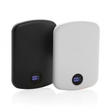 Logo trade promotional products image of: MagBoost RCS recycled plastic 5000 mah magnetic powerbank