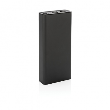 Logo trade promotional giveaways picture of: Terra RCS recycled 20W aluminium powerbank 20.000 mAh