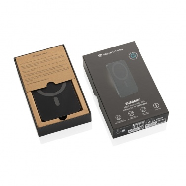 Logo trade business gifts image of: Urban Vitamin Burbank RCS plastic/alu  3000 mah powerbank
