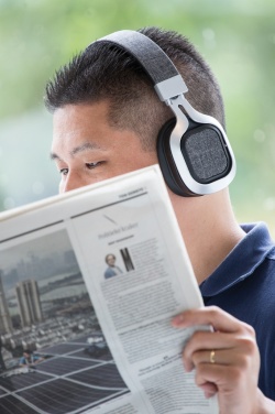 Logo trade promotional products image of: Vogue Headphone