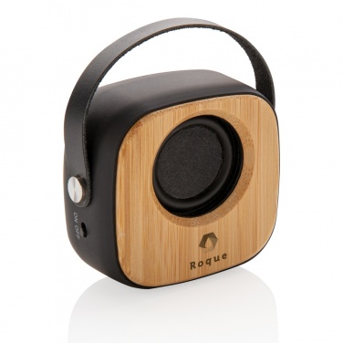 Logotrade promotional merchandise picture of: Bamboo 3W Wireless Fashion Speaker