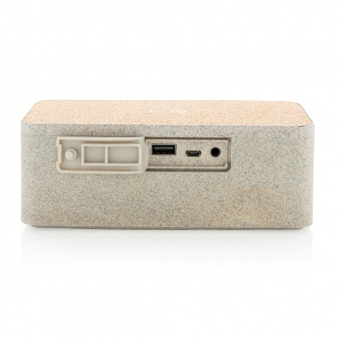 Logotrade promotional giveaway picture of: Wheatstraw wireless charging speaker