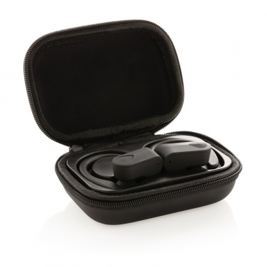 Logotrade promotional giveaway image of: TWS sport earbuds in charging case