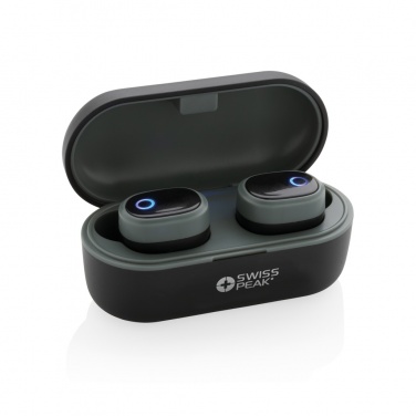 Logotrade promotional products photo of: Swiss peak TWS earbuds