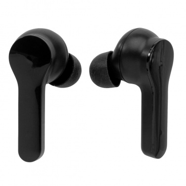 Logotrade promotional merchandise photo of: Light up logo TWS earbuds in charging case