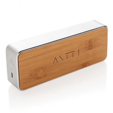 Logotrade promotional merchandise photo of: Nevada Bamboo 3W wireless speaker