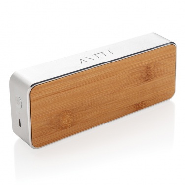 Logotrade promotional gifts photo of: Nevada Bamboo 3W wireless speaker