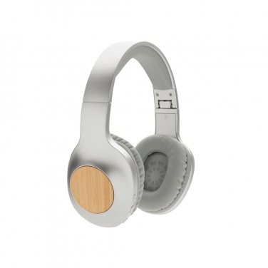 Logotrade promotional items photo of: Dakota Bamboo wireless headphone