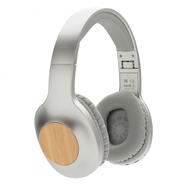 Logotrade promotional products photo of: Dakota Bamboo wireless headphone