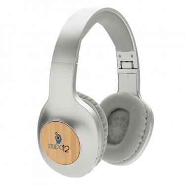 Logotrade promotional product image of: Dakota Bamboo wireless headphone