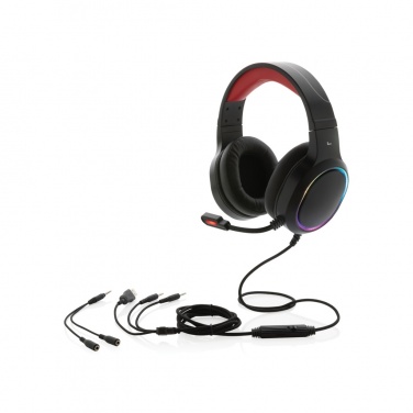 Logotrade advertising products photo of: RGB gaming headset