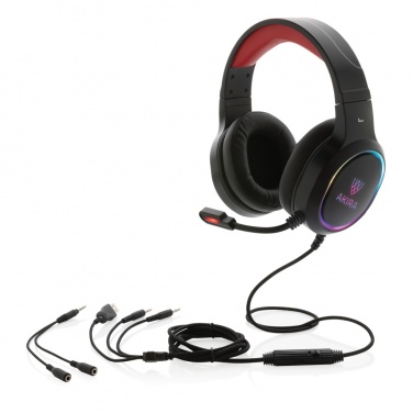 Logotrade advertising product image of: RGB gaming headset