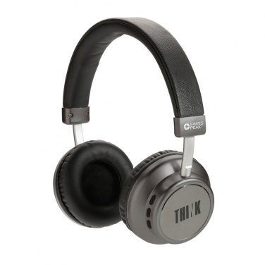Logo trade promotional gifts image of: Swiss Peak wireless headphone V3
