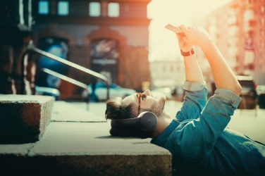 Logotrade business gift image of: Motorola MOTO XT500 wireless over ear headphone