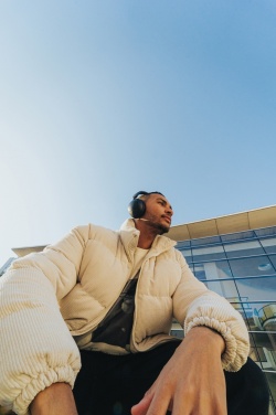 Logotrade promotional product image of: Urban Vitamin Cupertino RCS rplastic ANC headphone