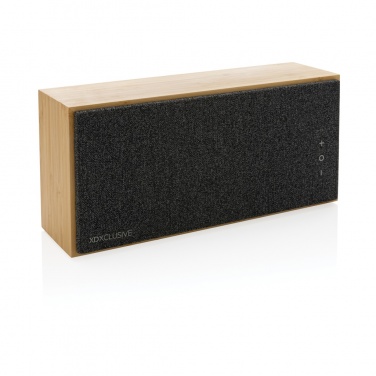 Logo trade promotional giveaways image of: Wynn 20W bamboo wireless speaker