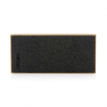 Logo trade promotional items image of: Wynn 20W bamboo wireless speaker
