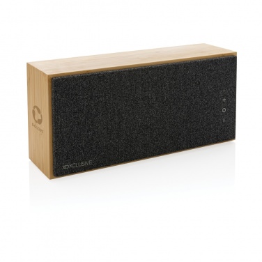 Logotrade advertising product image of: Wynn 20W bamboo wireless speaker