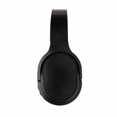 Logo trade promotional item photo of: RCS recycled plastic Elite Foldable wireless headphone