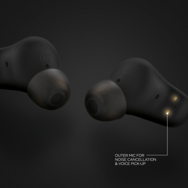 Logo trade promotional item photo of: Urban Vitamin Gilroy hybrid ANC and ENC earbuds