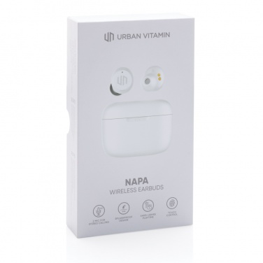 Logo trade corporate gifts image of: Urban Vitamin Napa earbuds