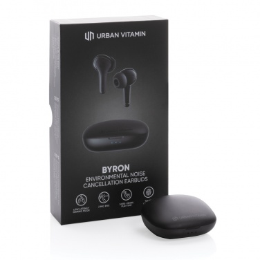 Logo trade business gifts image of: Urban Vitamin Byron ENC earbuds