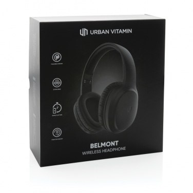 Logo trade promotional items picture of: Urban Vitamin Belmont wireless headphone