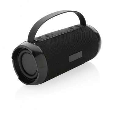Logo trade corporate gifts image of: RCS recycled plastic Soundboom waterproof 6W speaker