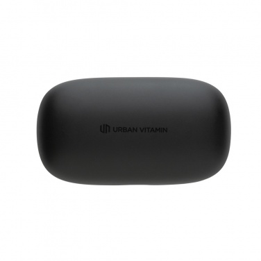 Logo trade promotional products image of: Urban Vitamin Palm Springs RCS rplastic ENC earbuds