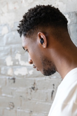 Logo trade promotional item photo of: Urban Vitamin Palm Springs RCS rplastic ENC earbuds