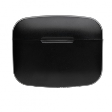 Logo trade promotional items image of: RCS recycled plastic Swiss Peak ANC TWS earbuds