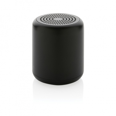 Logo trade promotional item photo of: RCS certified recycled plastic 5W Wireless speaker