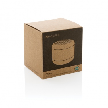 Logotrade corporate gifts photo of: Terra RCS recycled aluminium 5W wireless speaker