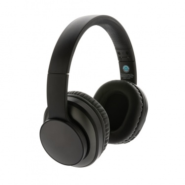 Logo trade promotional gift photo of: Terra RCS recycled aluminium wireless headphone